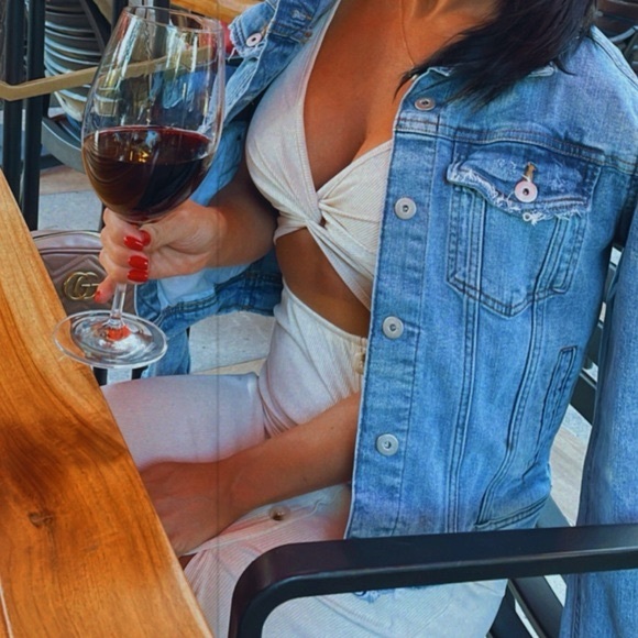 Nude Cutout Knotted Midi Dress size Large - Picture 3 of 5